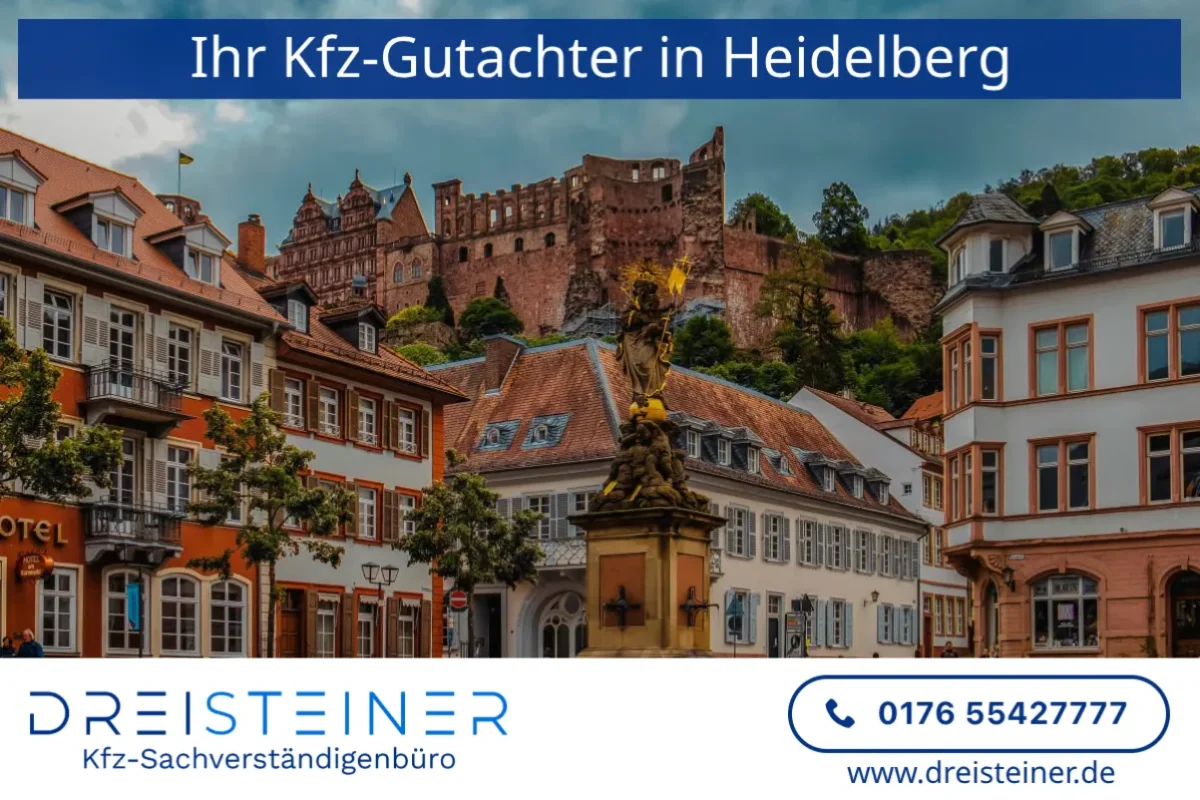 Ihr Kfz-Gutachter in Heidelberg - Kfz-Sachverständigenbüro Dreisteiner